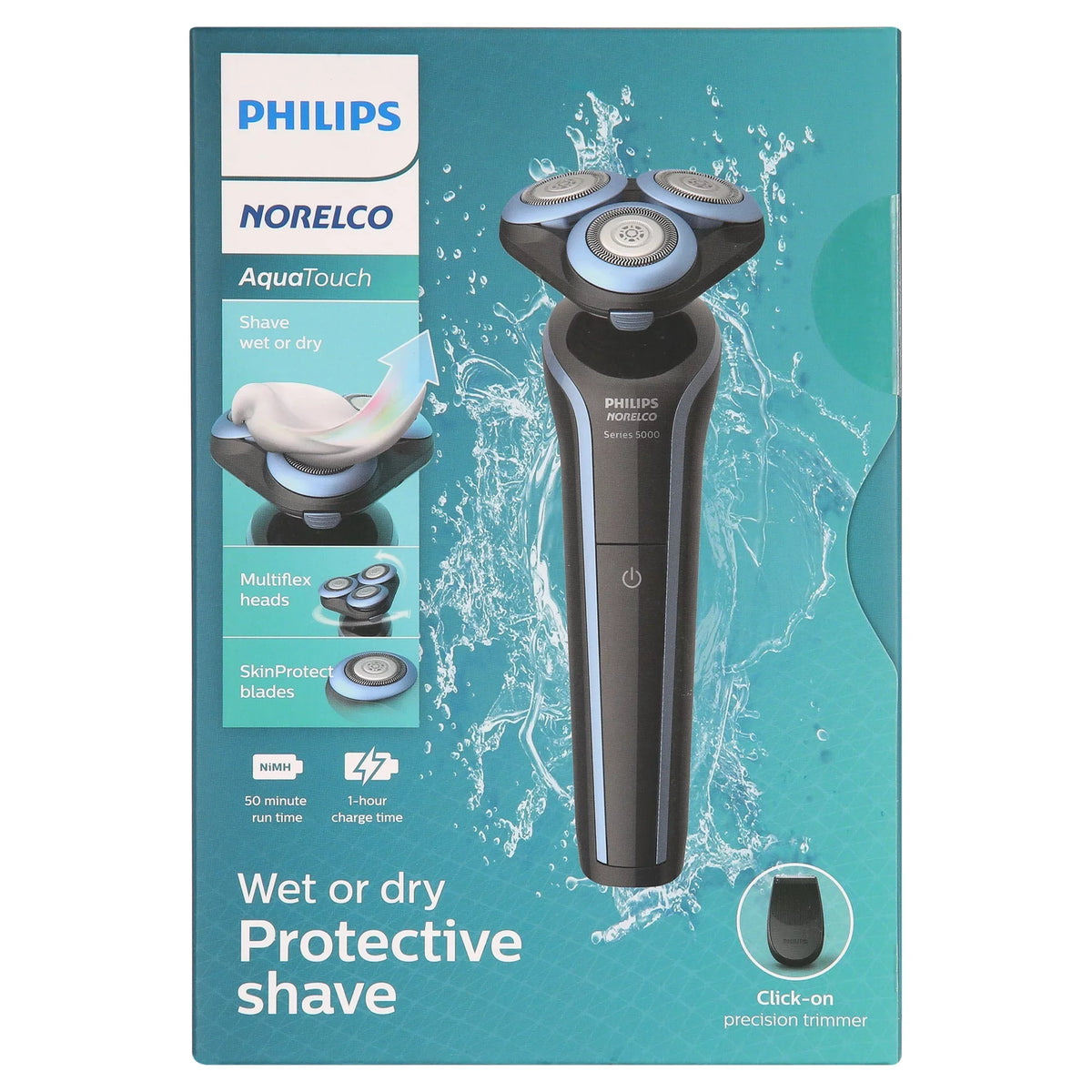 Philips Norelco Sizeeries 5000 Electric Sizehaver for Men Dry Wet Cordless Rechargeable Beard Trimmer