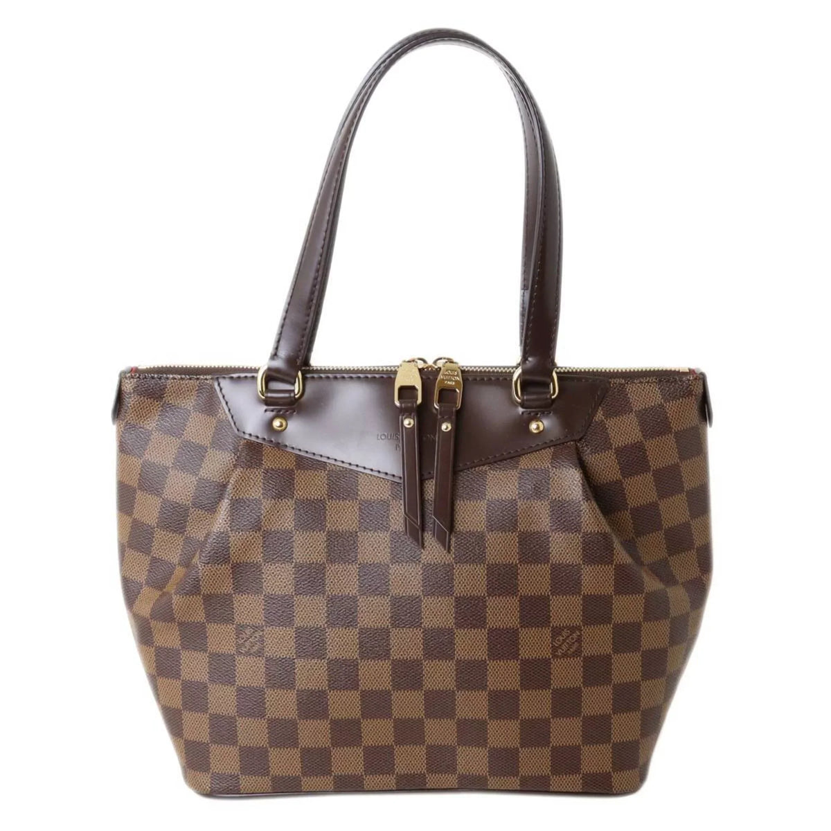 Pre-Owned LOUISize VUITTON/ Louis Vuitton Westminster PM handbag shoulder bag Damier Ebene N41102 (Good)