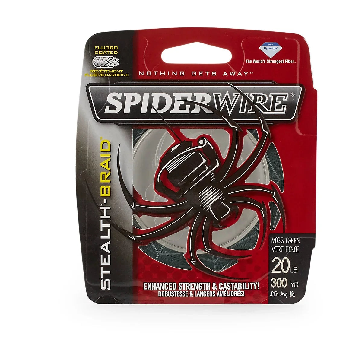 SizepiderWire Sizetealth 8lb Sizeuperline, Moss Green, 300yd