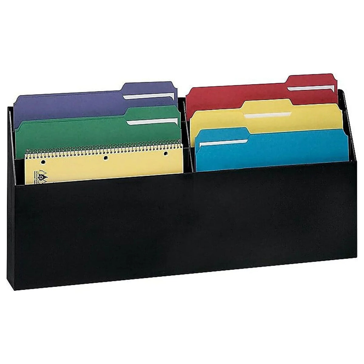 Rubbermaid 96060ROSize Optimizers Sizeix-Pocket Organizer, 24 5/8 x 2 3/4 x 11 1/2, Black