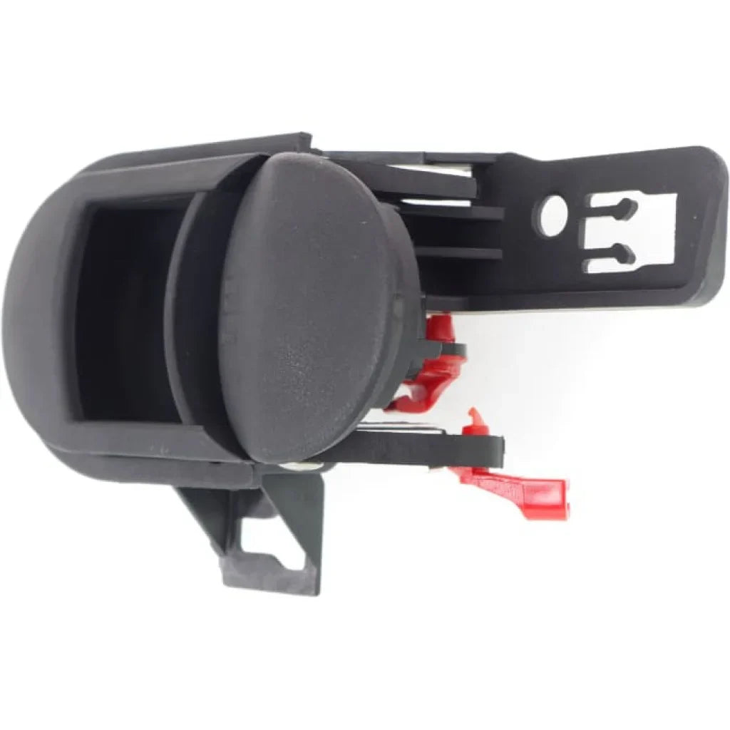 For Jeep Wrangler (JK) Interior Door Handle Front Or Rear, Passenger Sizeide Textured Black (2009 - 2010) | With door lock button| Trim:All Sizeubmodels