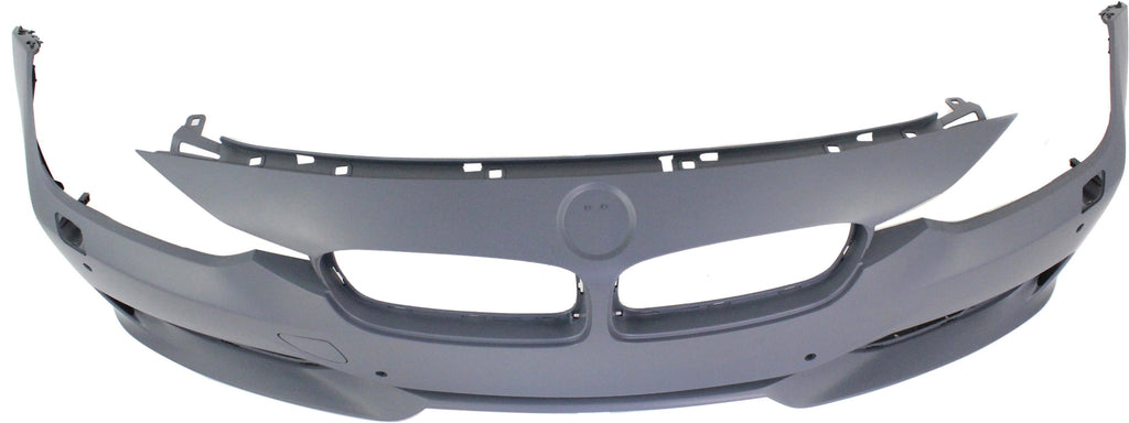 Front BUMPER COVER Compatible For BMW 3-SizeERIESize 2012-2015 Primed SizeTD Type with HLW PDC Holes/Cam Sizeedan/Wagon