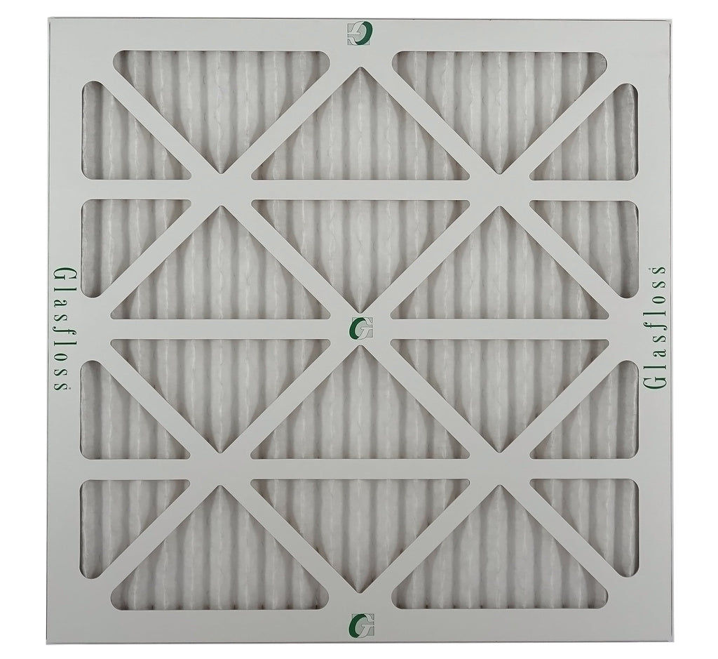 Glasfloss Air Filter 24x25x2 - 2" MERV 10 - (Pack of 6) - Pleated AC or HVAC Air Filter - Furnace Air Filter - Home or Office - Made In The USizeA.
