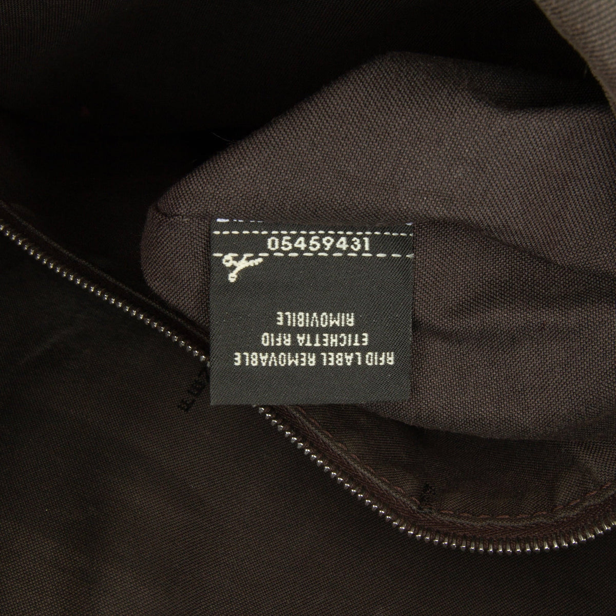 Pre-Owned Authenticated Fendi Zucca Tote Bag Coated Canvas Fabric Brown Unisex (Good)