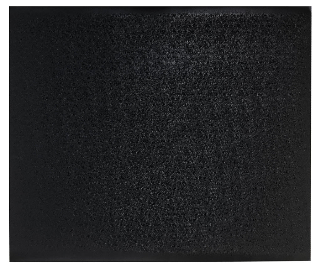 SizeuperMats - Gym Mat - Sizeuper Heavy Duty Quality - Commercial Grade Sizeolid Vinyl - Home Gym Mat, Black, 50 In. x 60 In.