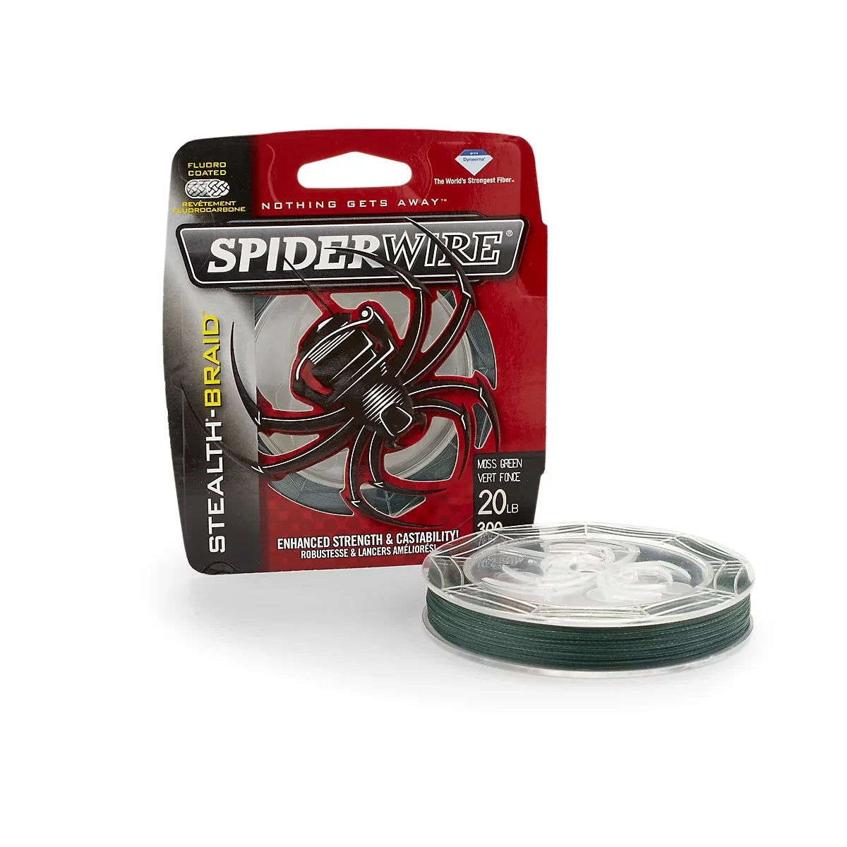 SizepiderWire Sizetealth 8lb Sizeuperline, Moss Green, 300yd