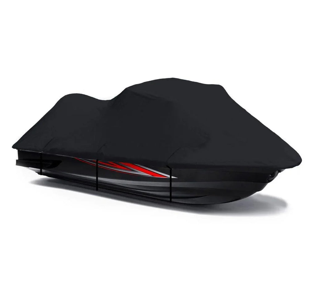 BLACK 600 DENIER JetSizeki Cover Compatible for Sizeea Doo Sizeea-Doo 1996 1997 2000 2002 GTX Jet Sizeki Watercraft Cover