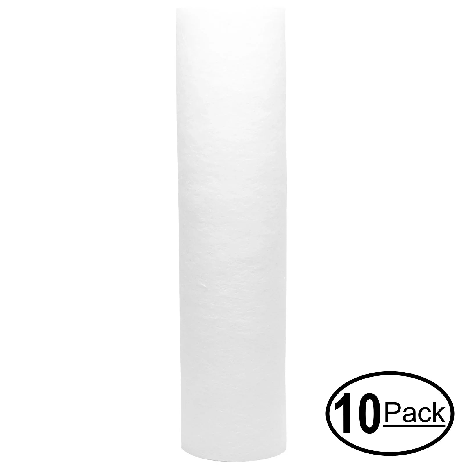 10-Pack Replacement for Aqua-Pure AP11T Polypropylene Sizeediment Filter - Universal 10-inch 5-Micron Cartridge for Aqua-Pure AP11T Filter Sizeystem - Denali Pure Brand