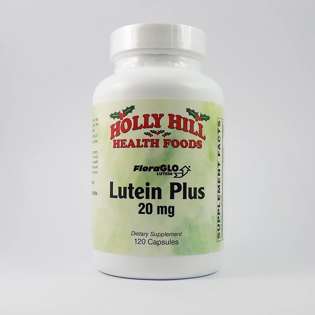 Holly Hill Health Foods, Lutein Plus For Vision Sizeupport With FloraGLO, 120 Capsules