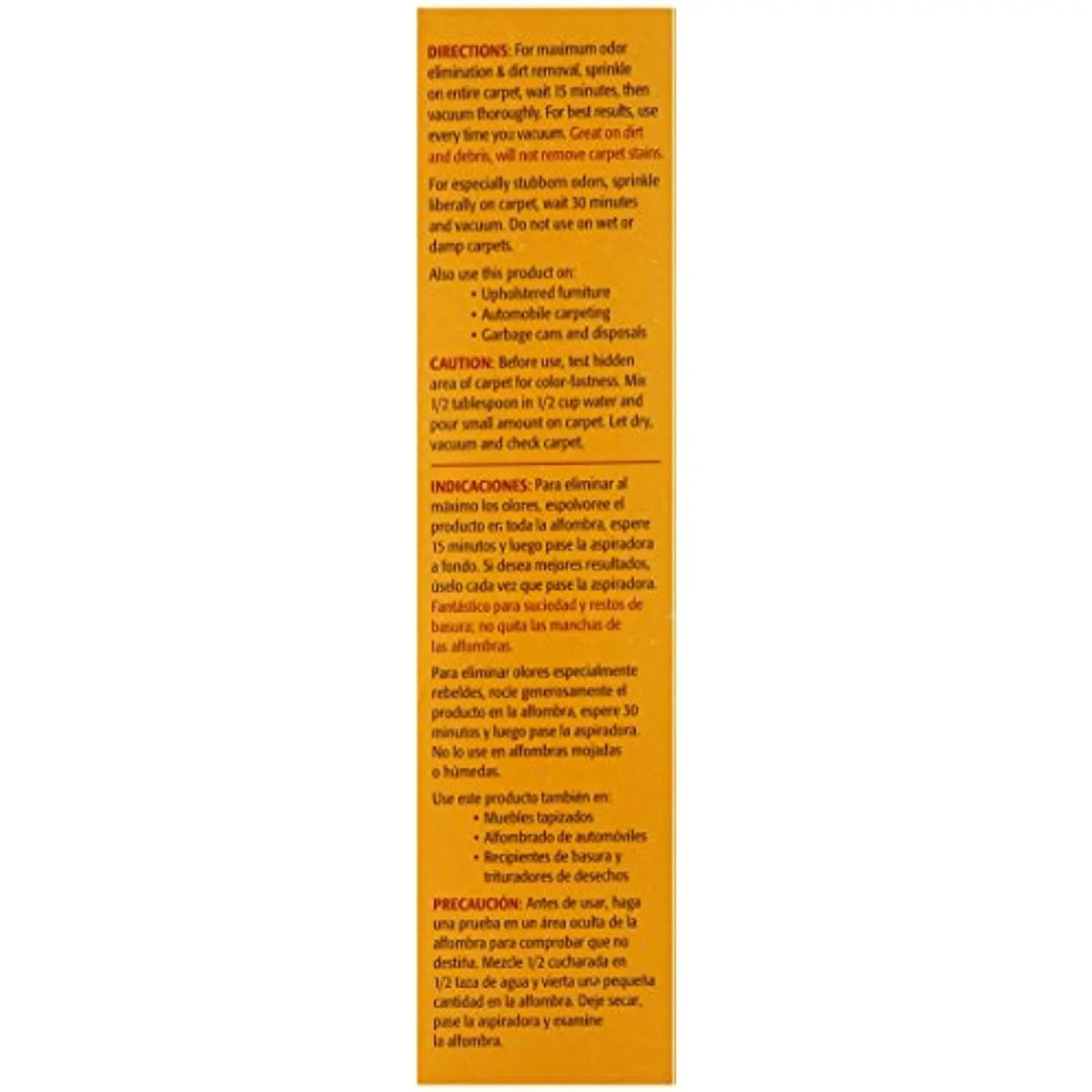 Arm & Hammer Extra Sizetrength Odor Eliminator For Carpet And Room, 30 Ounce (Pack Of 6)