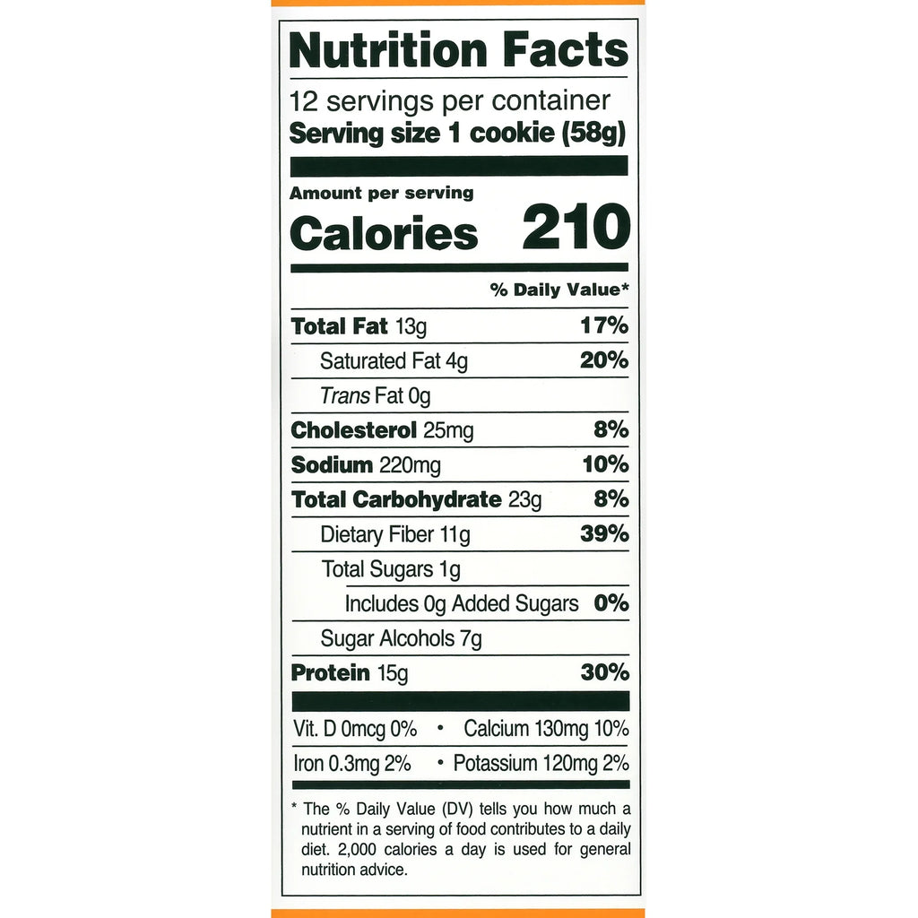 Quest Protein Cookie, Peanut Butter, 15g Protein, 12 Ct