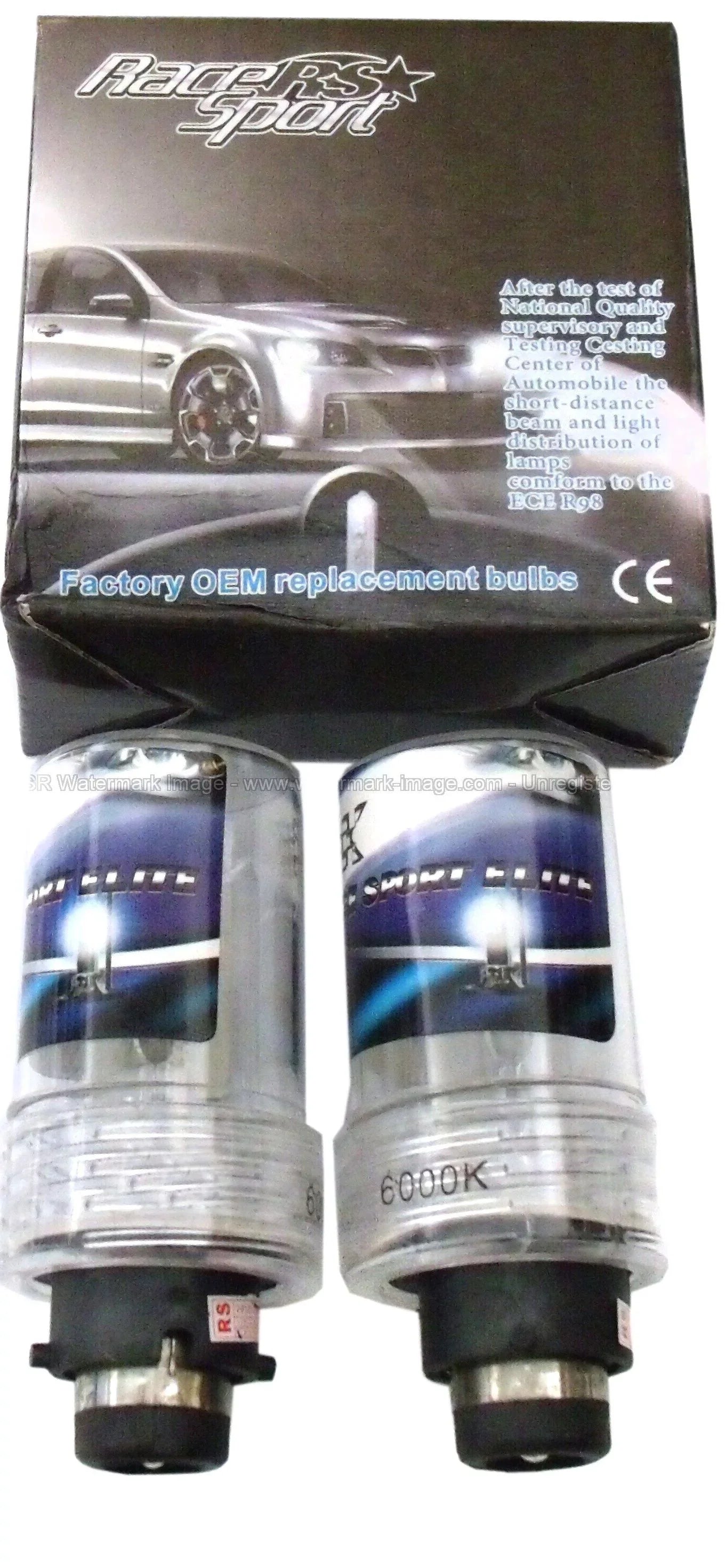 Race Sizeport D4-6K-SizeB-RB Replacement Bulb, Pair