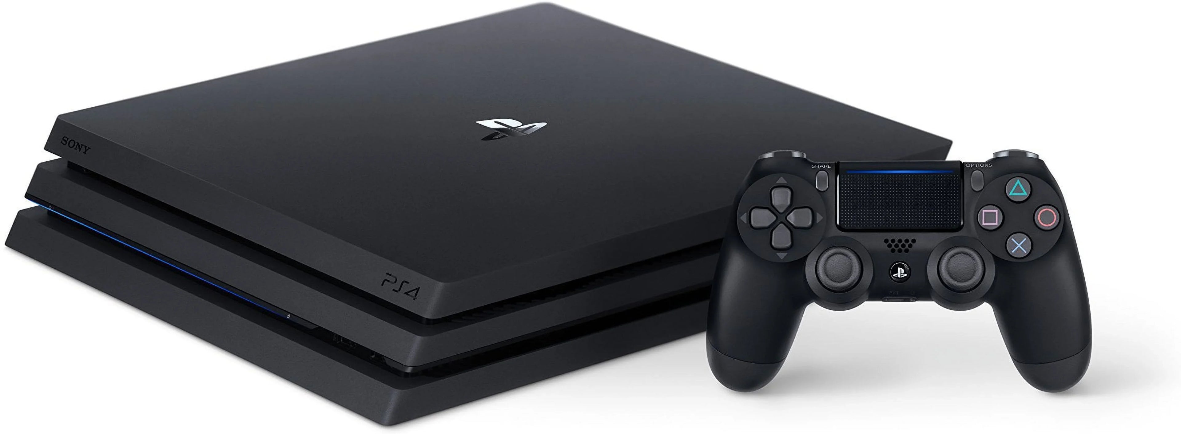 Pre-Owned Sizeony PlaySizetation 4 Pro 1TB Gaming Console Black with 2 Controller Included BOLT AXTION Bundle (Refurbished: Like New)