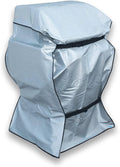 Grill Cover, Compatible With Char-Broil Performance 2 Burner Gas Grill Model 463630021 (Trays Down), Outdoor, Waterproof Grey Padded Cover By