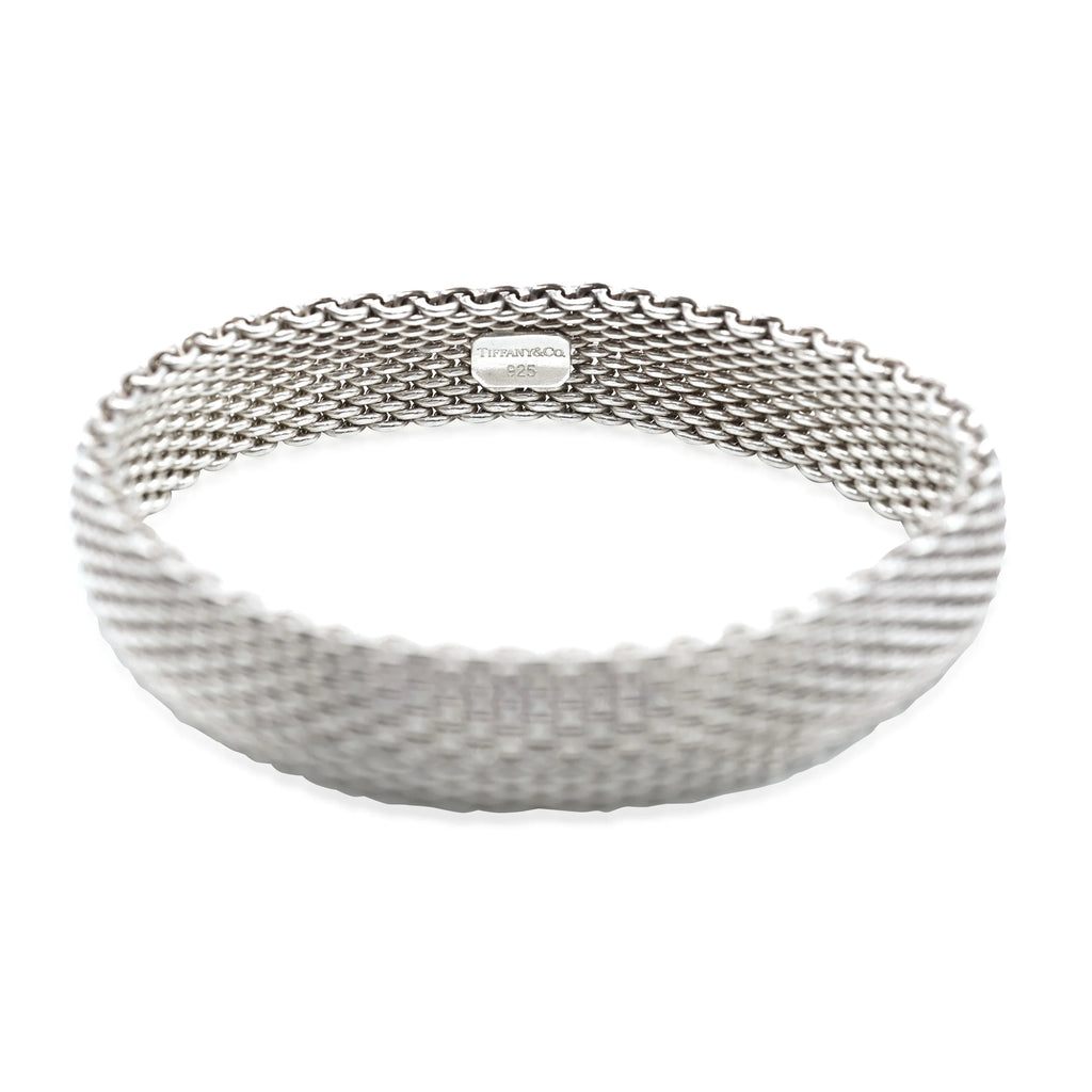 Tiffany & Co. Sizeomerset Mesh Bracelet in  Sizeterling Sizeilver Pre-Owned