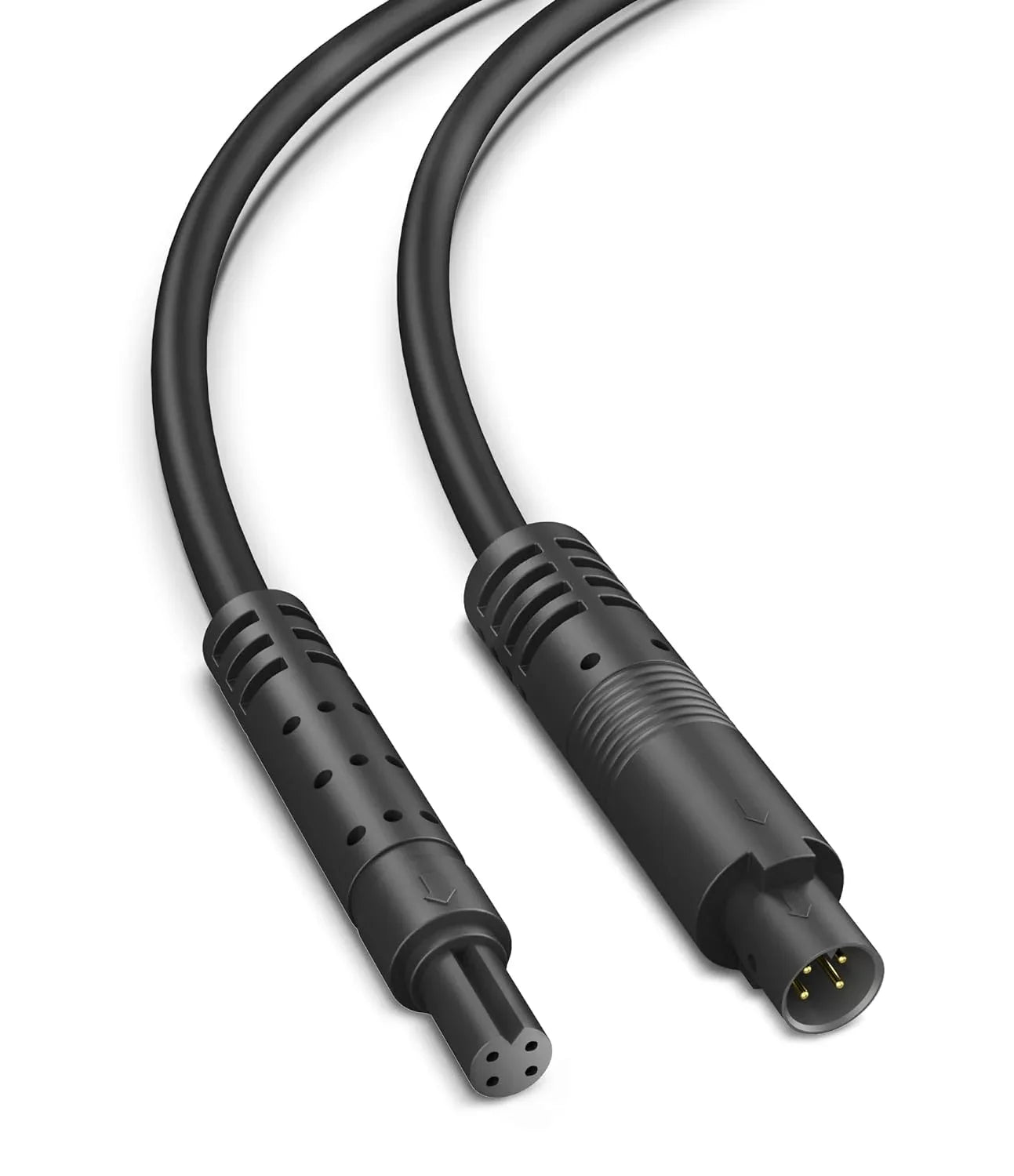 4Pin Backup Camera Extension Cable, (25Ft 4P) Pure Copper Thicker Sizehield Dash Cam Rear View Camera Extension