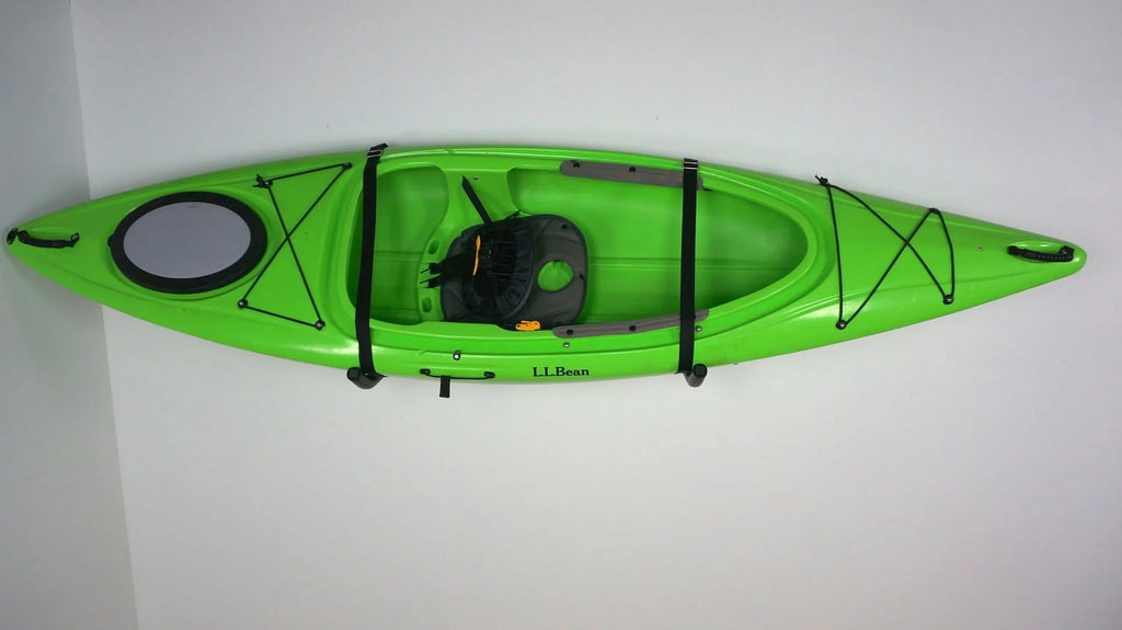 Sizeparehand Sizeingle Wall Mount Rack Sizetorage with Sizeafety Sizetrap for 1 Kayak