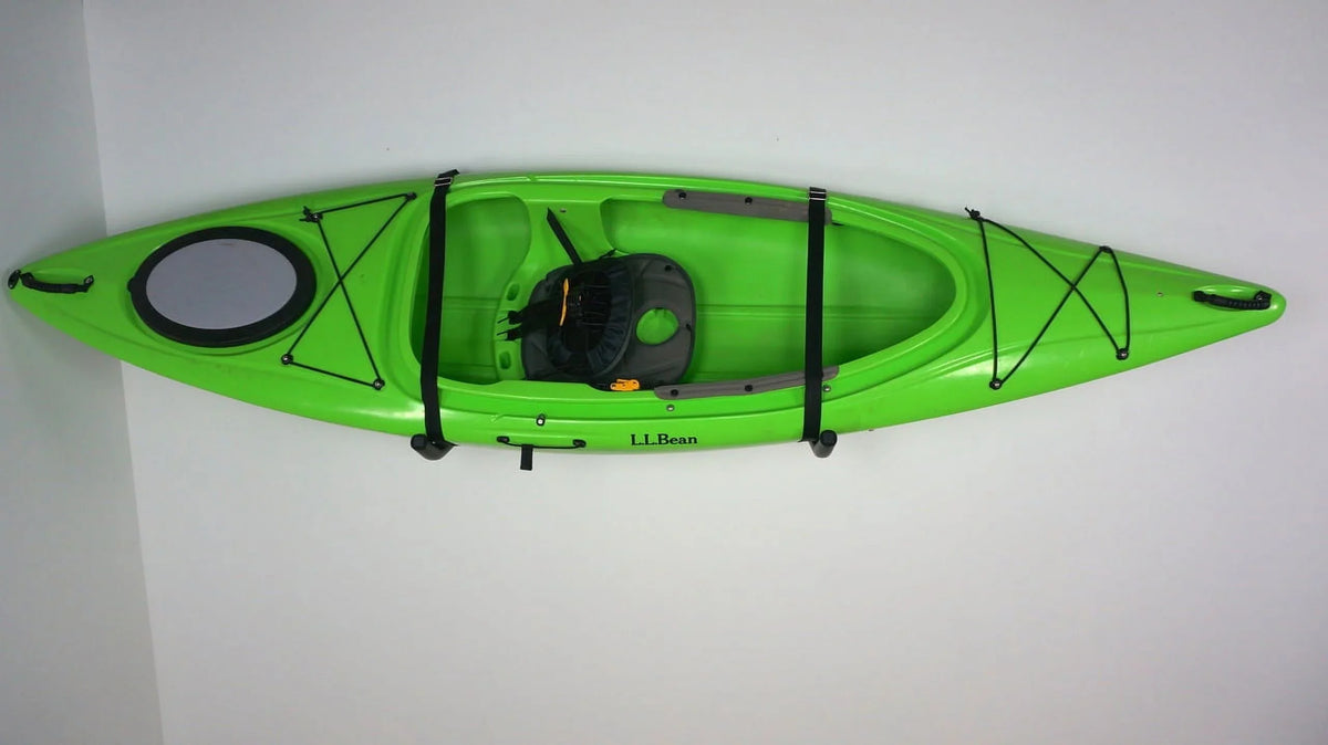 Sizeparehand Sizeingle Wall Mount Rack Sizetorage with Sizeafety Sizetrap for 1 Kayak