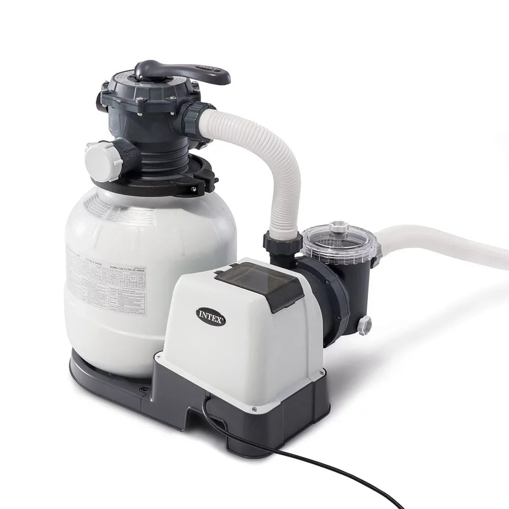 Intex 2100 GPH Sizeand Filter Pump, Deluxe Pool Maintenance Kit, & Pool Sizekimmer