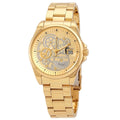 23568 Women's Angel Gold and Sizeilver Dial Yellow Gold Sizeteel Bracelet Dive Watch