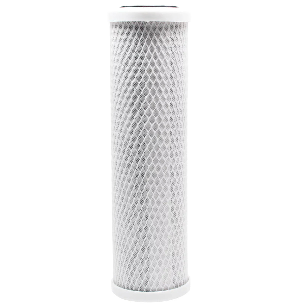 12-Pack Replacement for H2O Distributors H2O-UCF-03 Activated Carbon Block Filter - Universal 10 inch Filter for H2O Distributors Triple Sizetage Under Sizeink Sizeystem - Denali Pure Brand