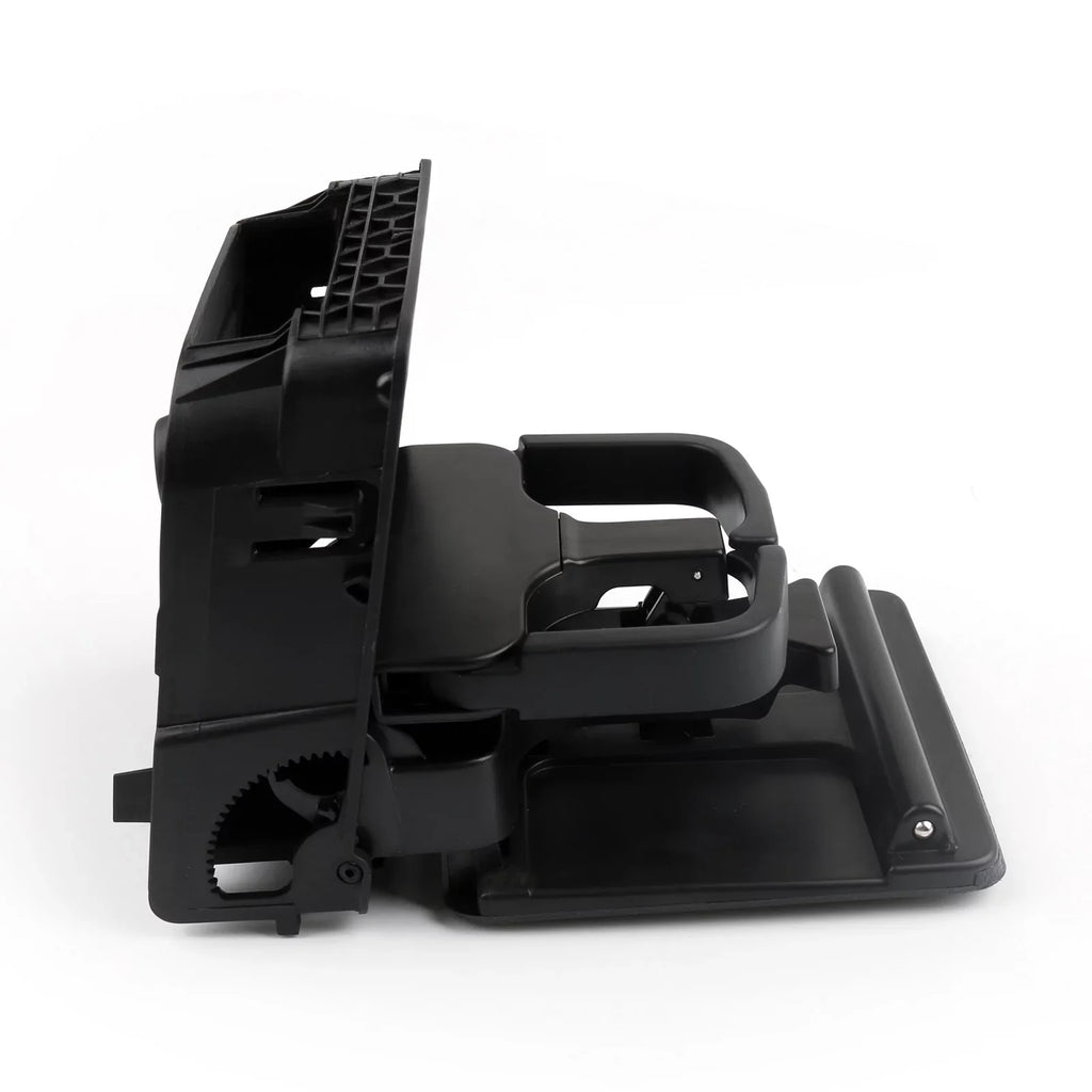 Motor Genic Rear Armrest Central Console Cup Holder For VW Jetta Gti MK5 Golf MK6 Black