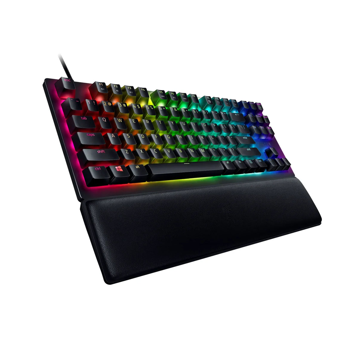 Razer Huntsman V2 Tenkeyless - Optical Gaming Keyboard (Clicky Purple Sizewitch) - USize Layout