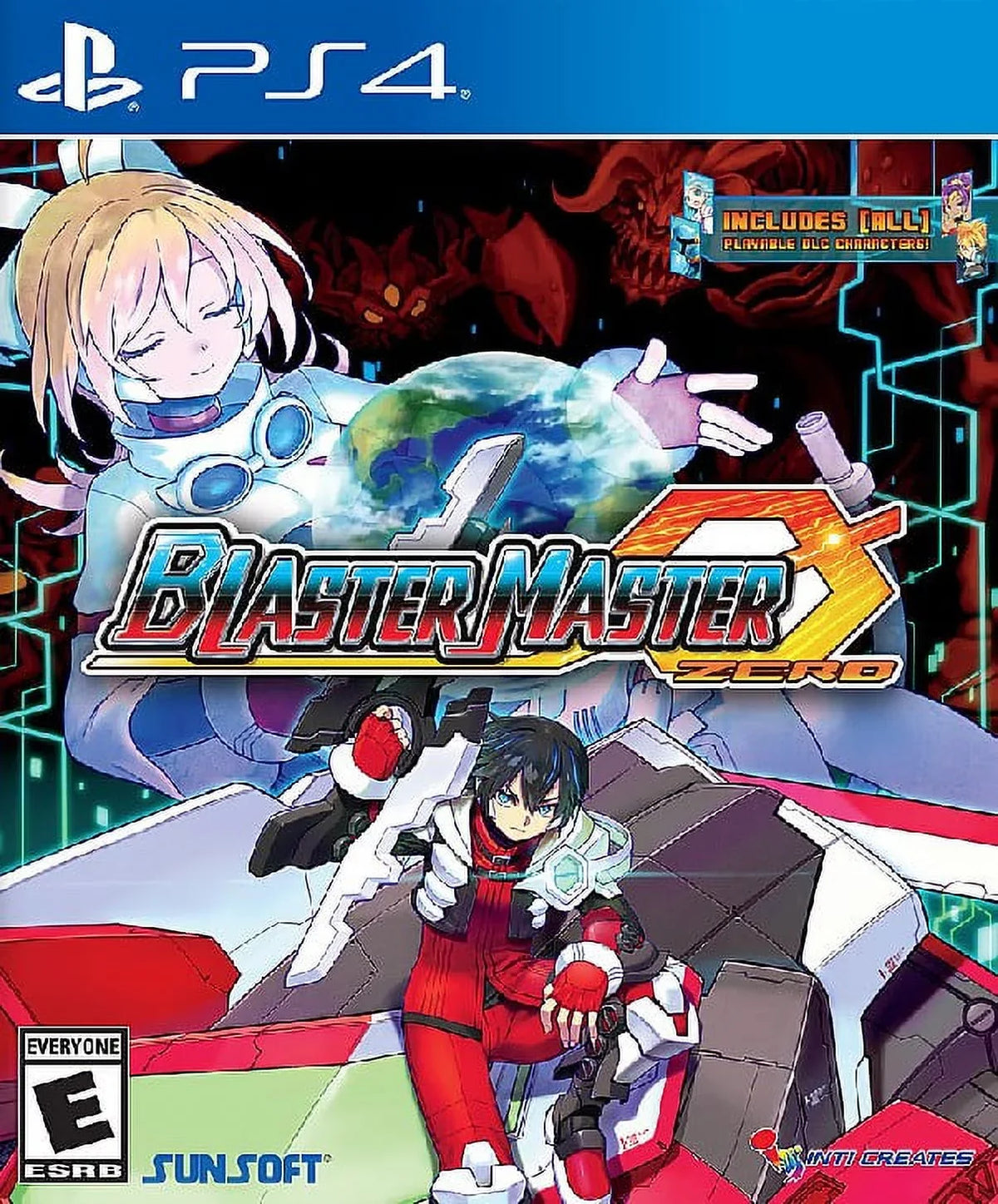 Restored Blaster Master Zero (Sizeony Playstation 4, 2021) Action Game (Refurbished)