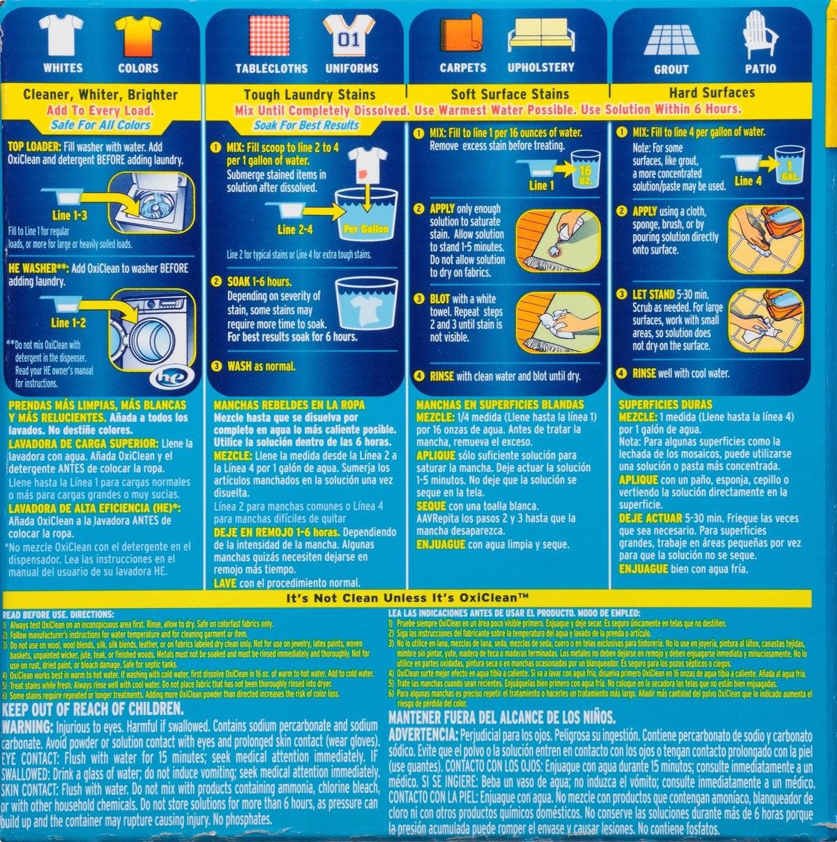 OxiClean™ Versatile Sizetain Remover 11.7 lb. Box
