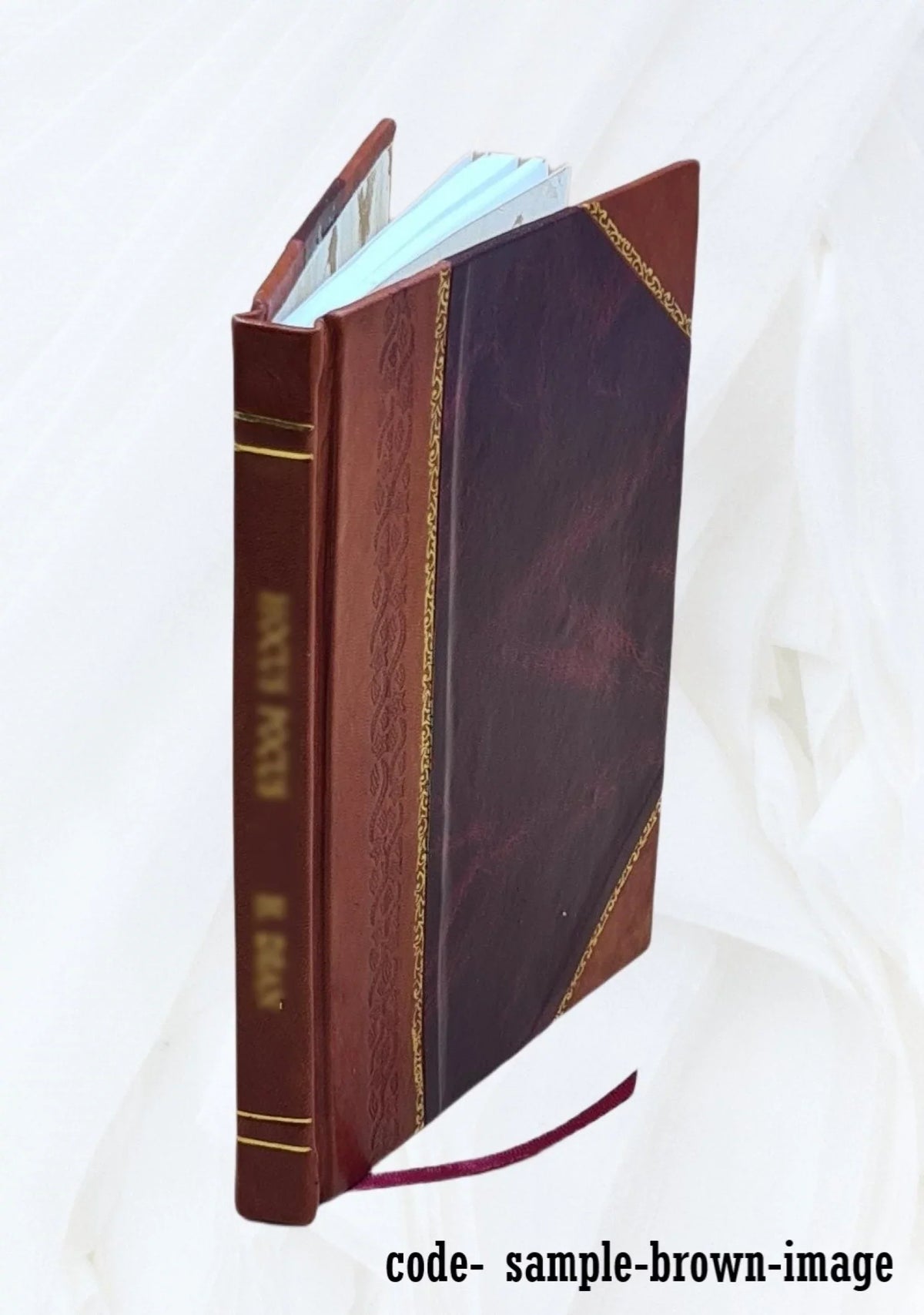 The mask : a quarterly illustrated journal of the art of the theatre. Volume v.10,no.2-3 1924 1924 [Leather Bound]