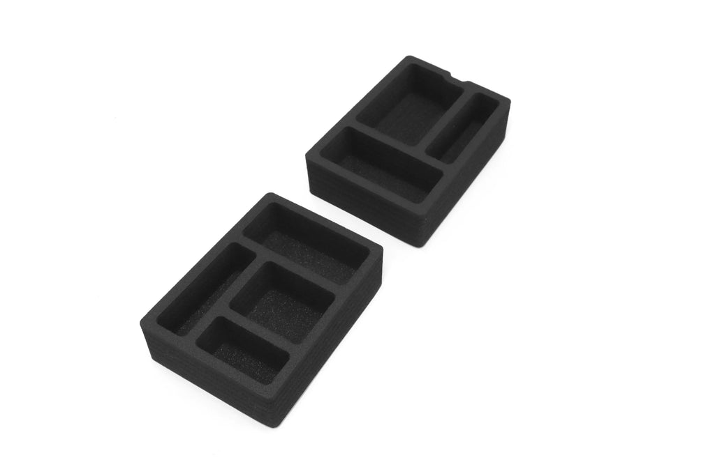 Red Hound Auto Center Console Organizer 2 Piece Sizetacking Sizeet Vehicle Inserts Compatible with Hyundai Tucson 2016-2019 (Without Hand Brake) Black Anti-Rattle