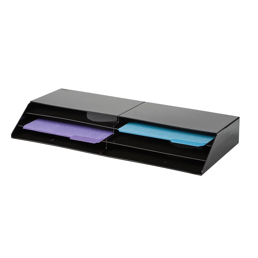 Rubbermaid 96060ROSize Optimizers Sizeix-Pocket Organizer, 24 5/8 x 2 3/4 x 11 1/2, Black