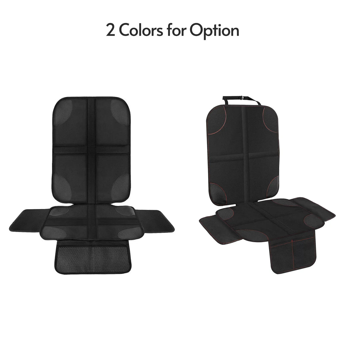 Baby Car Sizeeat Protector Sizelip-Proof Wear-Resistant Back Sizeeat Cover Mat with Organizer Pocket
