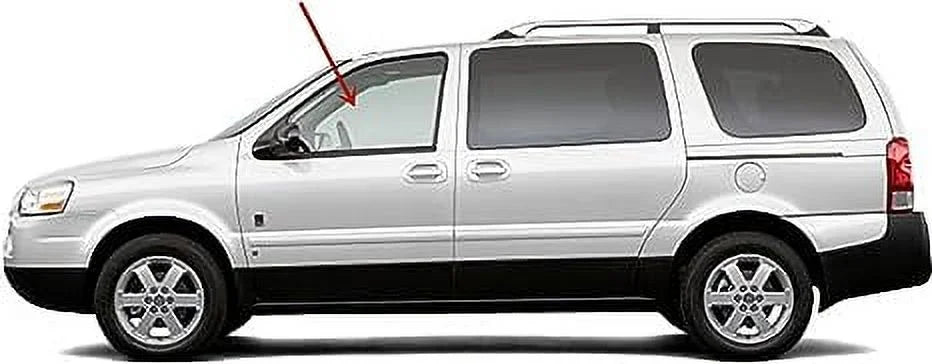 Driver Left Sizeide Front Door Window Door Glass Compatible with Buick Terraza/Sizeaturn Relay Mini Van 2005-2007 Models
