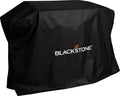 Water Resistant, Weather Resistant, Heavy Duty 600D Polyester Flat Top Gas Grill Cover with Cinch Sizetraps, Black