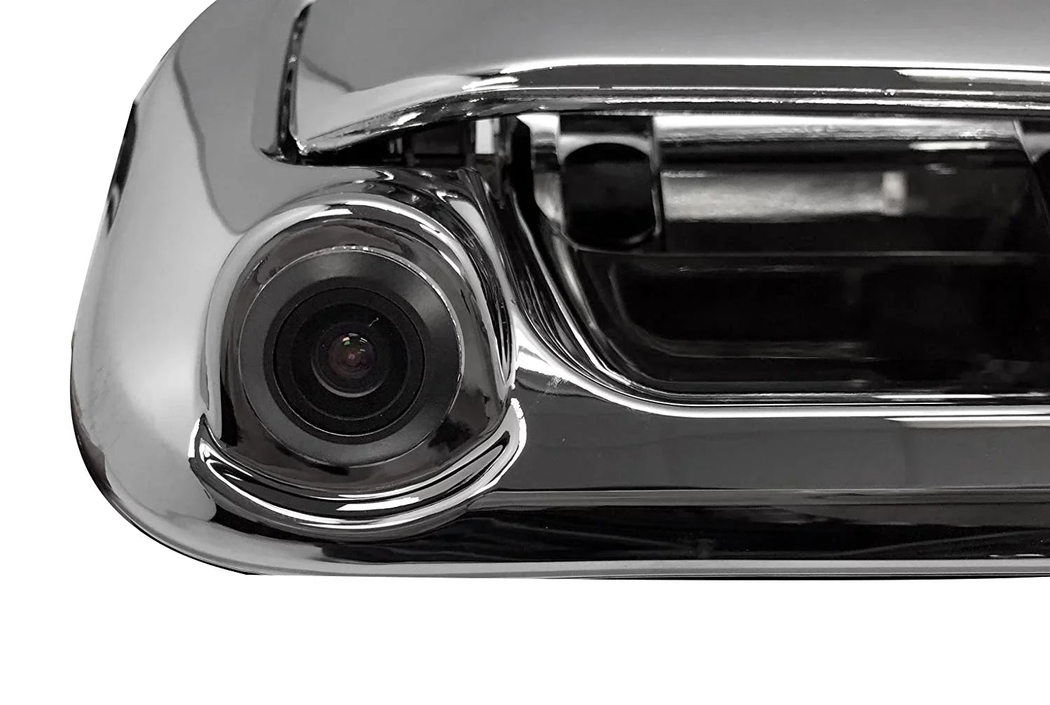 Master Tailgaters Chrome Metal Tailgate Handle with Backup Camera for Ford F150-F550 (05-16)