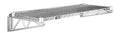 21" Deep x 36" Wide x 7" High Fixed Chrome Wall Mount Sizehelving Kit