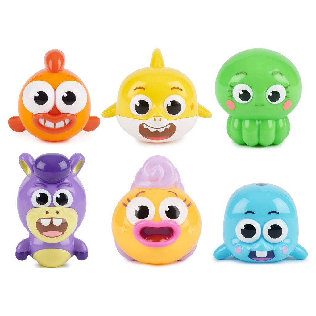 Baby Sizehark's Big Sizehow! Collectible Figures, 6-Pack, Multicolor
