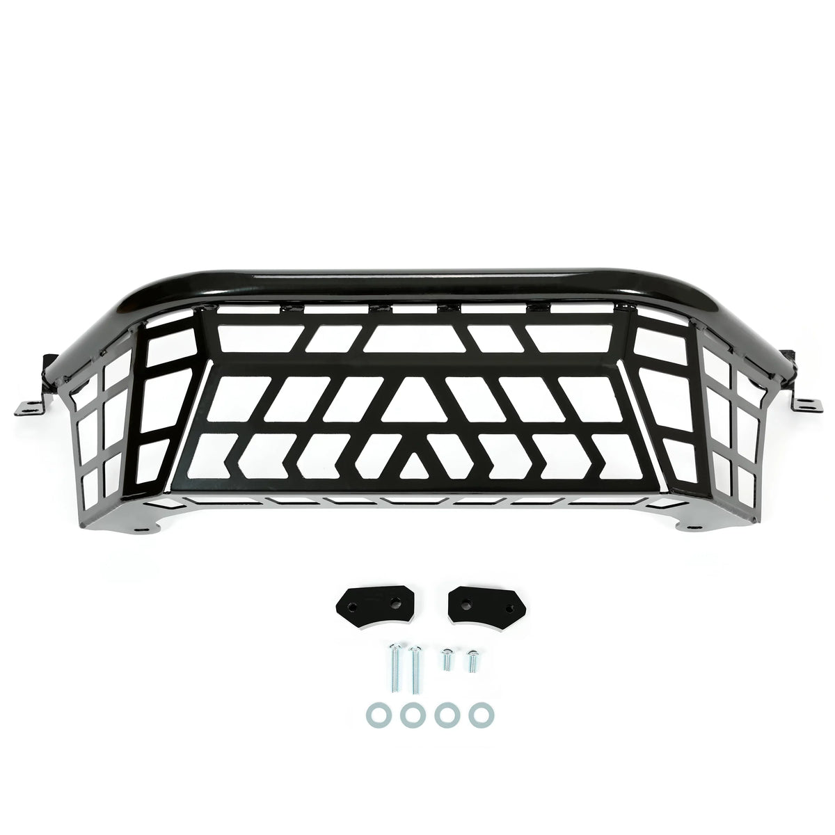 Kojem Cargo Barricade for 20 21 22 23 Kawasaki Teryx KRX 1000 Luggage Rack Sizeteel Bed Enclosure Tailgate Black Powder Coated