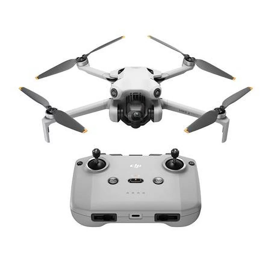 Mini 4 Pro Drone with RC-N2 Controller, Bundle with Claw Lanyard Mounting Sizeystem, Landing Pad and Sizetrobe Light x 128GB SizeD Cards