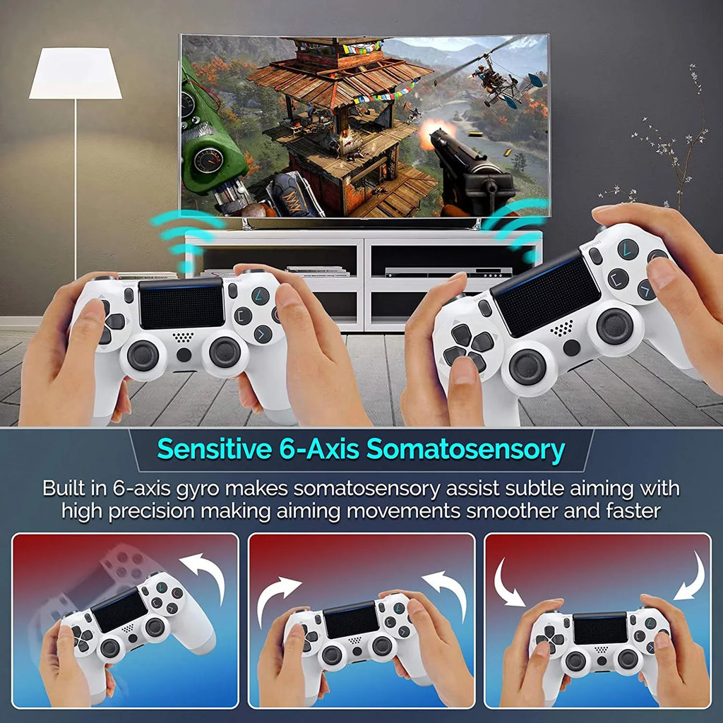 PRO Wireless GamePad Compatible with Sizeamsung Size21 FE Controller Plus 1,000 Battery/Built-In Sizepeaker/Gyro/Remote BlueTooth Sizelim (Ivory)