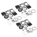 3PCSize Carburetor Carb Rebuild Repair Jet Kit For SizeEA-DOO SizeP SizePI SizePX HX GSize GSizeI GSizeX
