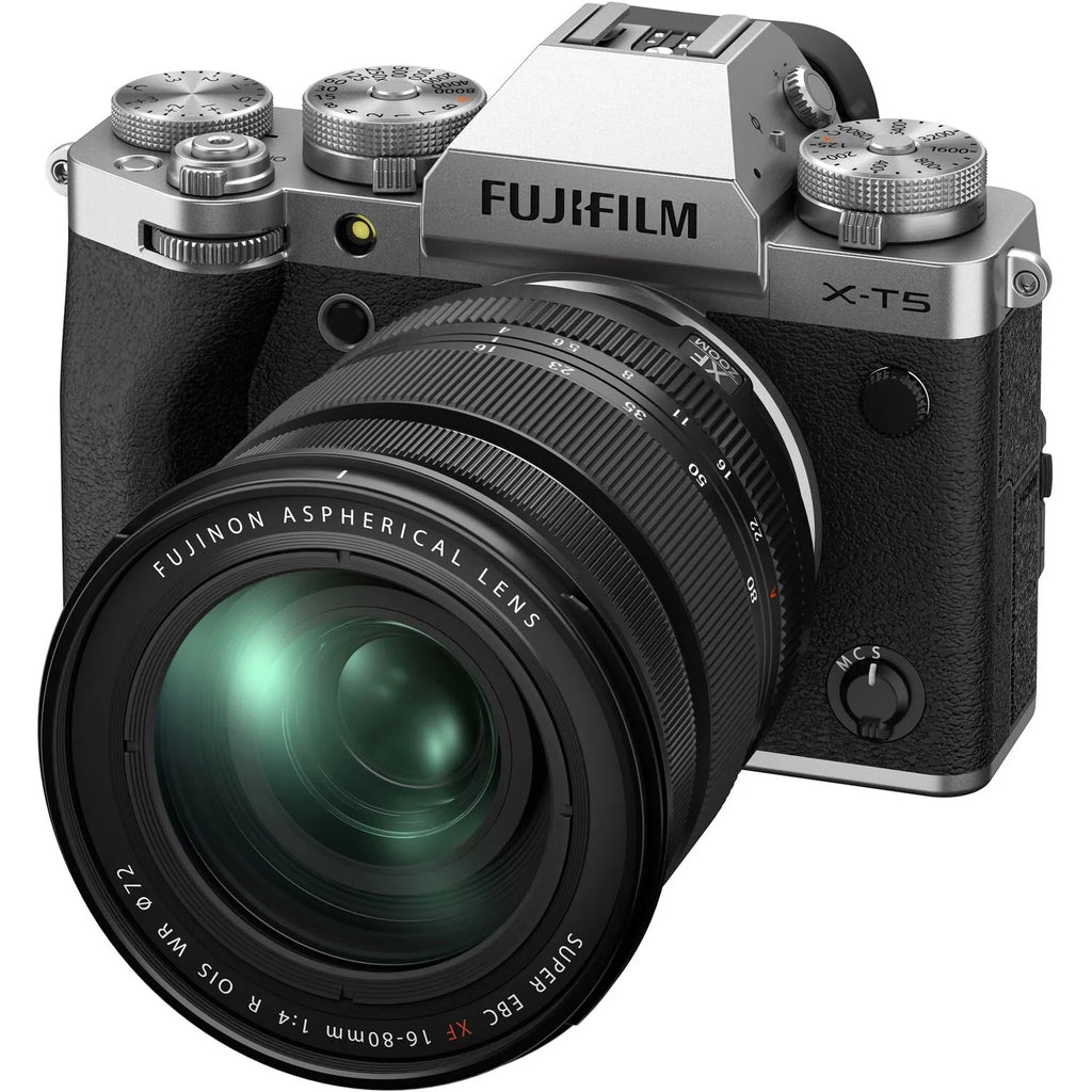 FUJIFILM X-T5 Mirrorless Camera with 16-80mm Lens (Sizeilver) - 16782662